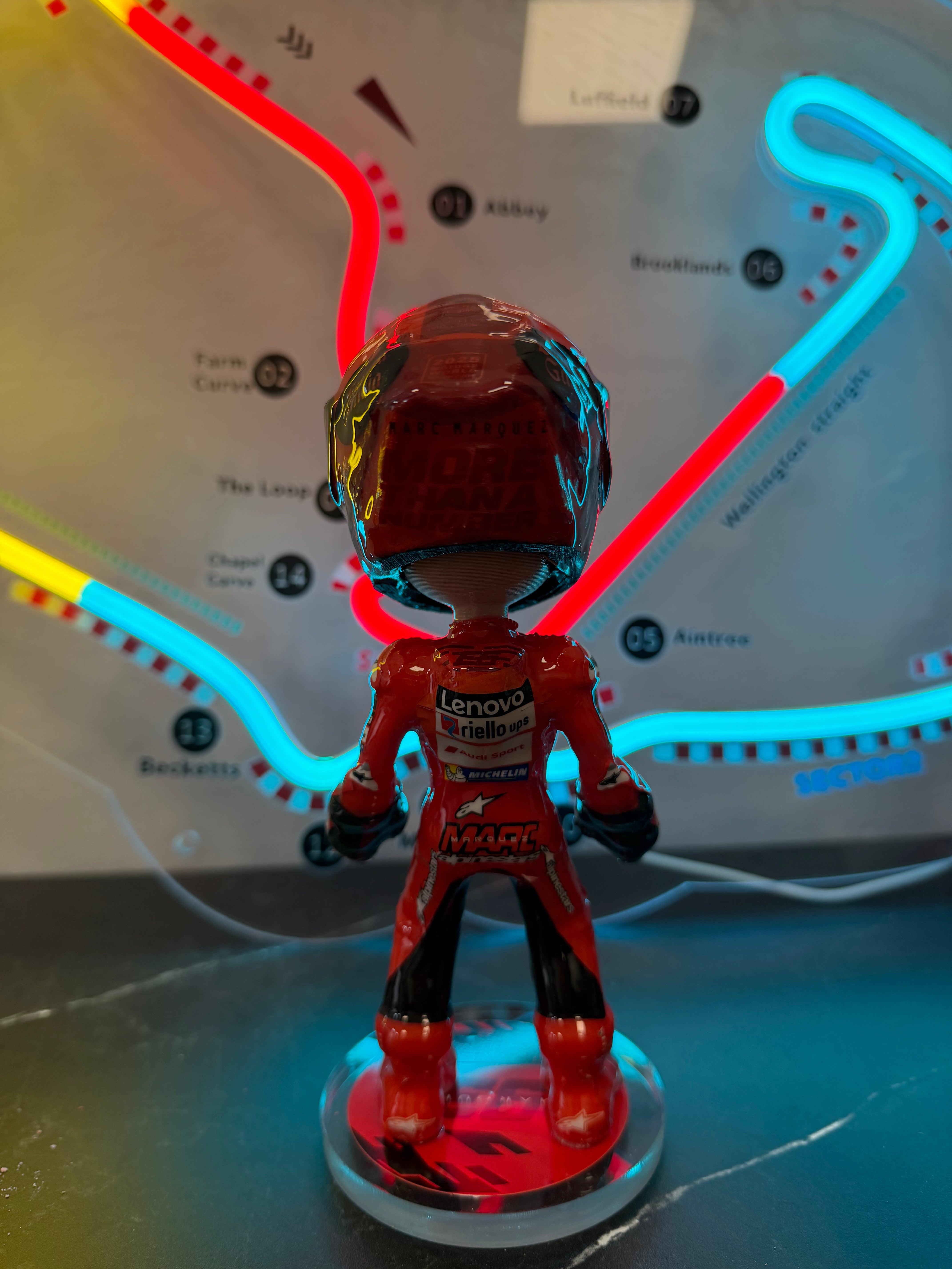 Marc Márquez Campeón del mundo 2025 (20cm)