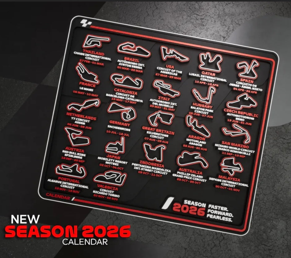 Calendario MotoGp 2026